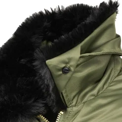 MA-2 Jacke mit Fellkragen
