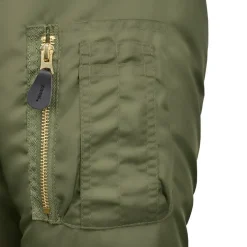 MA-2 Jacke mit Fellkragen