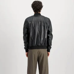 MA-1 Leather Bomber Jacket