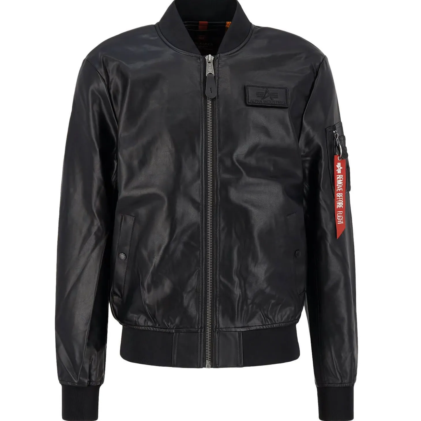 MA-1 VF Vintage Fit Vegan Leather Jacket