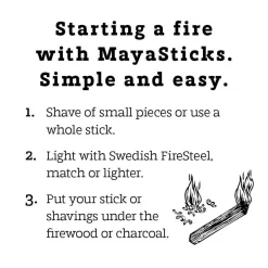MayaSticks Anzündholz