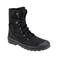 Military Canvas Sneaker High Boots