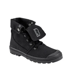 Military Canvas Sneaker High Boots