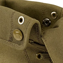 Military Canvas Sneaker High Boots