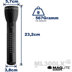 ML300LX 2D LED Taschenlampe (Sale)
