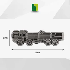 Mützenanstecker Fahrzeug MAN 10 to (gl)