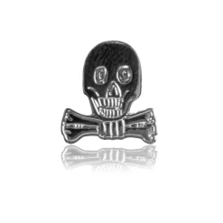 Mützenanstecker Totenkopf