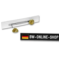 Namensschild Kunststoff Deutschlandfahne