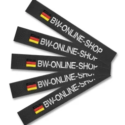 Namensstreifen mit Klett 5er-Satz Flagge