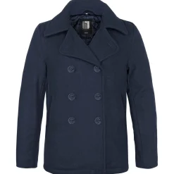 Navy Pea Coat Mantel (Sale)