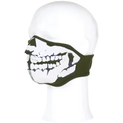 Neopren Gesichtsmaske Skull 3D