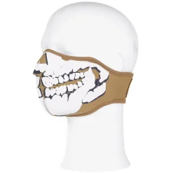 Neopren Gesichtsmaske Skull 3D