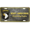 Nummernschild US Style mit Druck Screaming Eagles