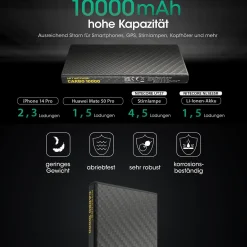 Powerbank Carbo10000 - 10000mAh