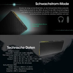 Powerbank Carbo10000 - 10000mAh