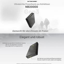 Powerbank NB20000 Gen3 - 20000mAh