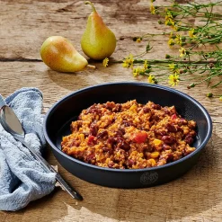 Ready to eat Mahlzeit vegetarisches Chili sind Carne