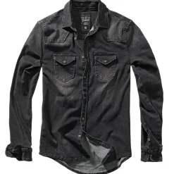 Riley Denimshirt Langarm Hemd