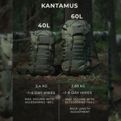 Rucksack Kantamus 60 Liter