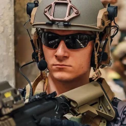 Saint Taktische Brille mit 3 Gläsern