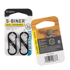 S-Biner Doppel-Clip Karabiner 2er Pack
