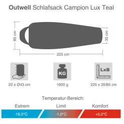 Schlafsack Campion Lux (Sale)