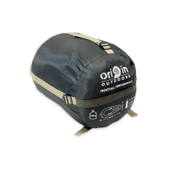 Schlafsack Frostfall Performance oliv-grau