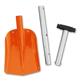 Schneeschaufel mit Tasche