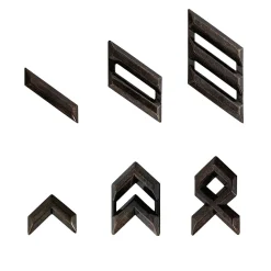 Schulterklappenauflage Metall
