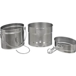 Schwed. Kochset M40 Edelstahl 3-teilig
