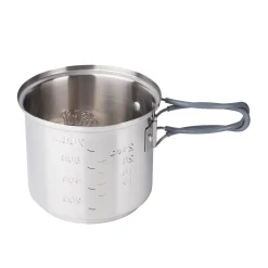 Spiritus Kochset Edelstahl 985 ml