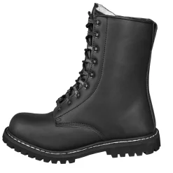 Springerstiefel mit Stahlkappe und Futter