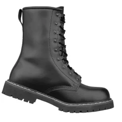 Springerstiefel mit Stahlkappe und Futter