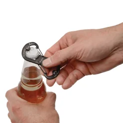 Stainless Bottle Opener S-Biner Karabiner