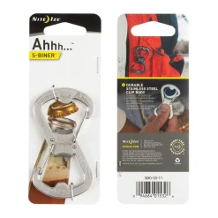 Stainless Bottle Opener S-Biner Karabiner