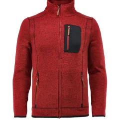 Strickfleece Jacke