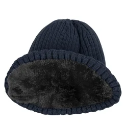 Strickmütze Heavy Knit gefüttert