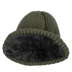 Strickmütze Heavy Knit gefüttert