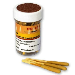 Sturmstreichhölzer in Dose