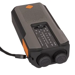 Survival Notfallradio mit Kurbel & Solar - Powerbank Taschenlampe SOS