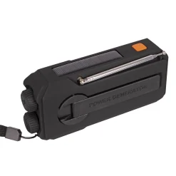 Survival Notfallradio mit Kurbel & Solar - Powerbank Taschenlampe SOS