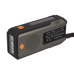 Survival Notfallradio mit Kurbel & Solar - Powerbank Taschenlampe SOS