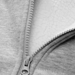 Sweatjacke mit Teddyfell