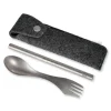 Swedish Spork'n Straw Kit Titanium