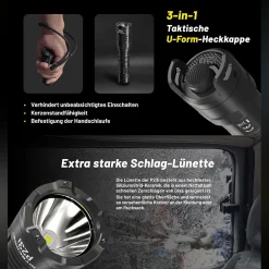 Tactical LED Taschenlampe P23i