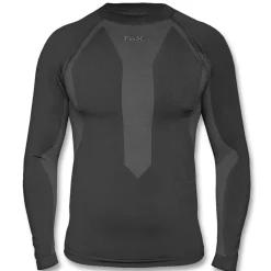 Thermo Sport Funktions Unterhemd langarm schwarz