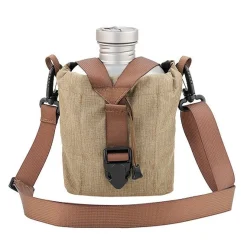 Titan Canteen Feldflasche m. Becher u. Tasche