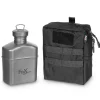 Titan Trinkflasche 1 Liter mit Tasche