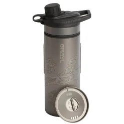 Titanium GeoPress Wasserfilter Trinkflasche