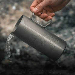 Titanium GeoPress Wasserfilter Trinkflasche
